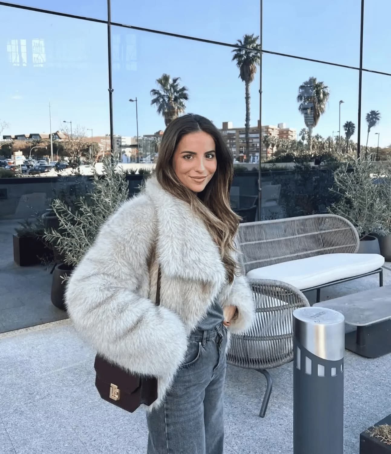Lune | Faux Fur Coat