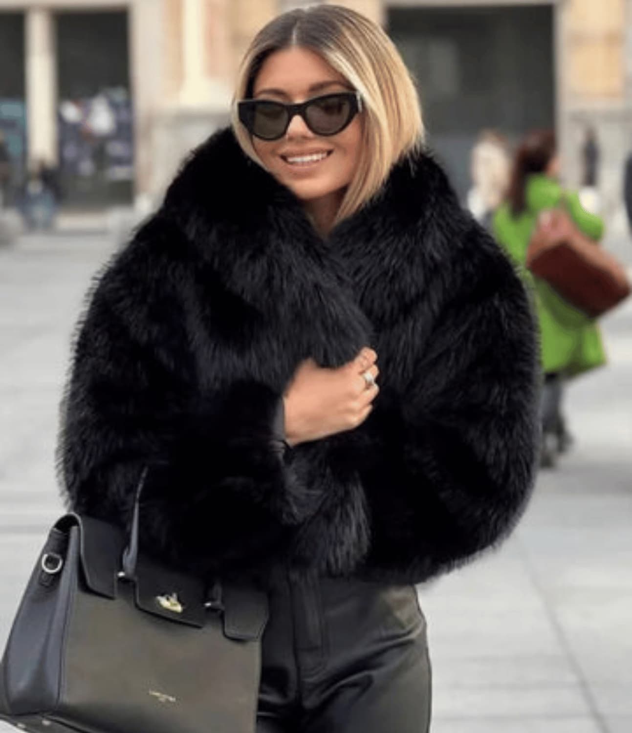 Lune | Faux Fur Coat