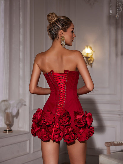 Mirela Rochie De Seară - Mini Jurk