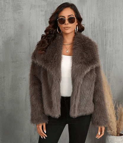 Lune | Faux Fur Coat