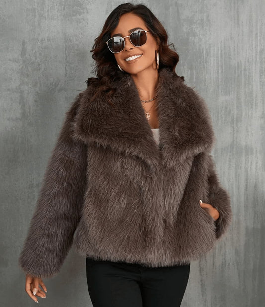 Lune | Faux Fur Coat