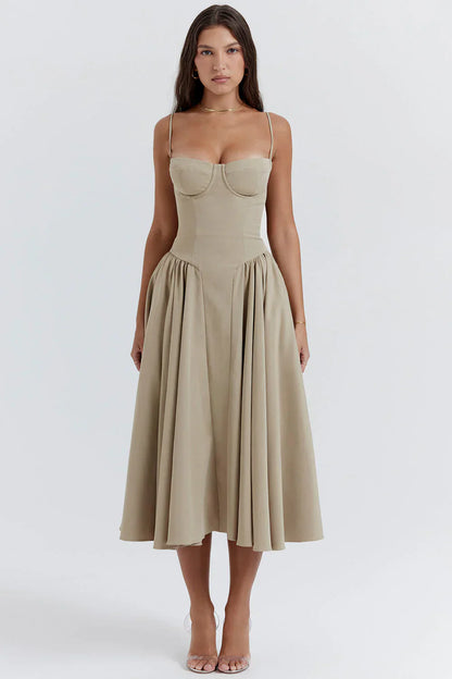 Corset Detail zomer jurk